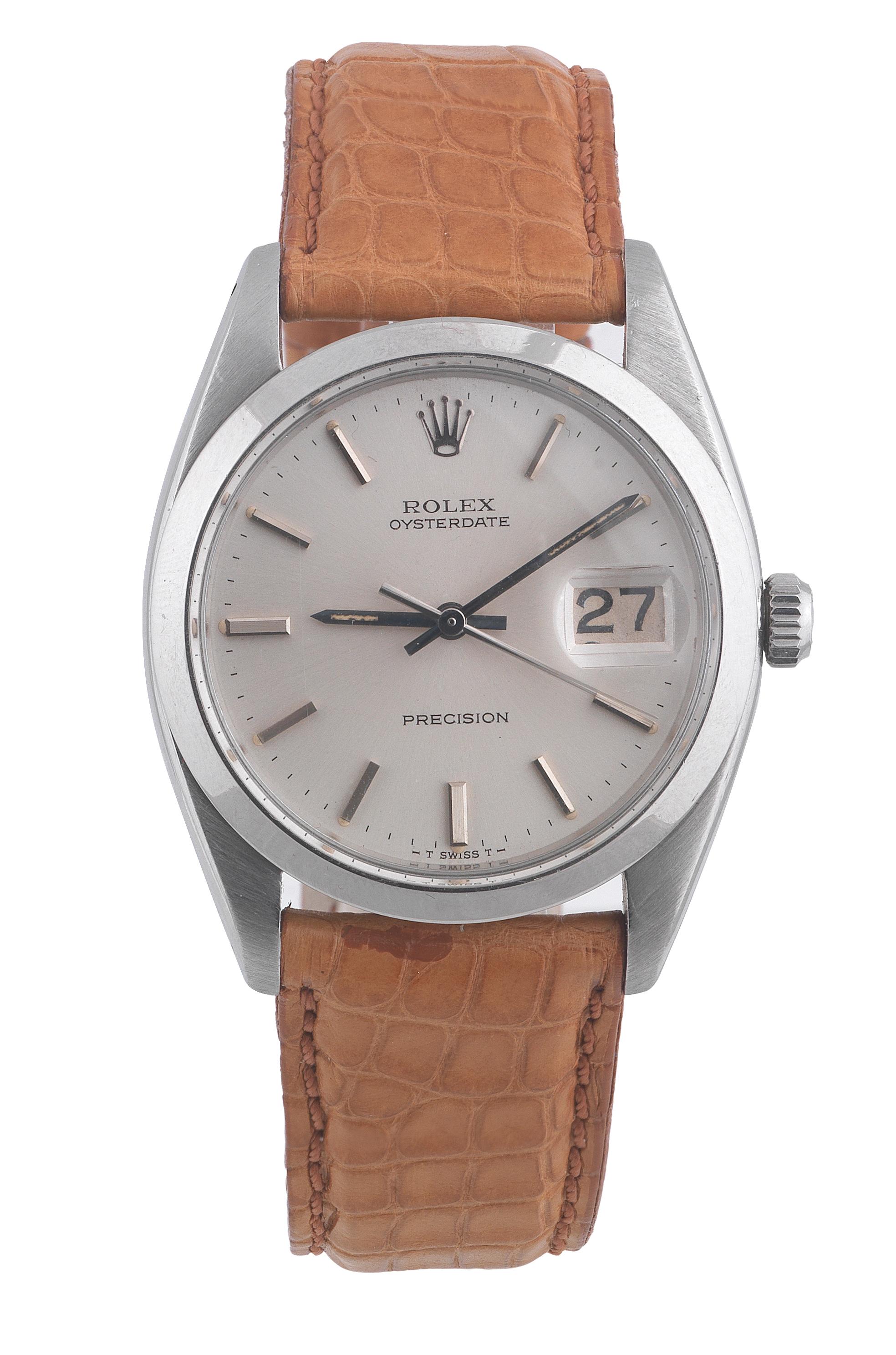 Contemporary Rolex Ref. 6694 Oysterdate Precision Stainless Steel