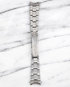 Rolex Rivet Oyster Bracelet, 19mm Lug Width Watch in Stainless Steel, 1970s