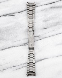 Rolex Rivet Oyster Bracelet, 19mm Lug Width Watch in Stainless Steel, 1970s