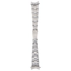 Rolex Niet Oyster Armband, 19mm Lug Breite Uhr in Edelstahl, 1970er Jahre