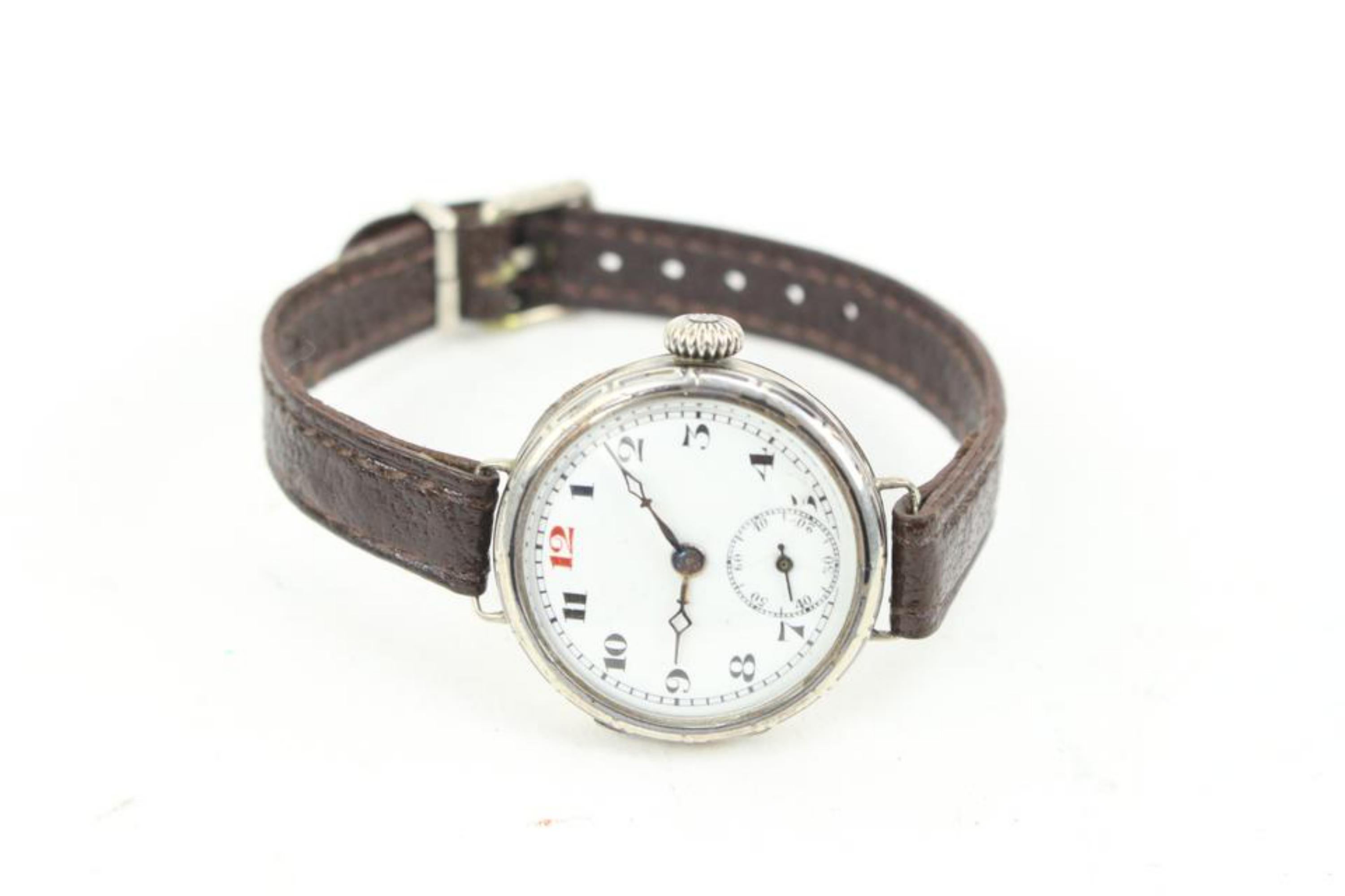 Rolex Russian Market WWI Era Trench Watch 48r50 In Good Condition In Dix hills, NY