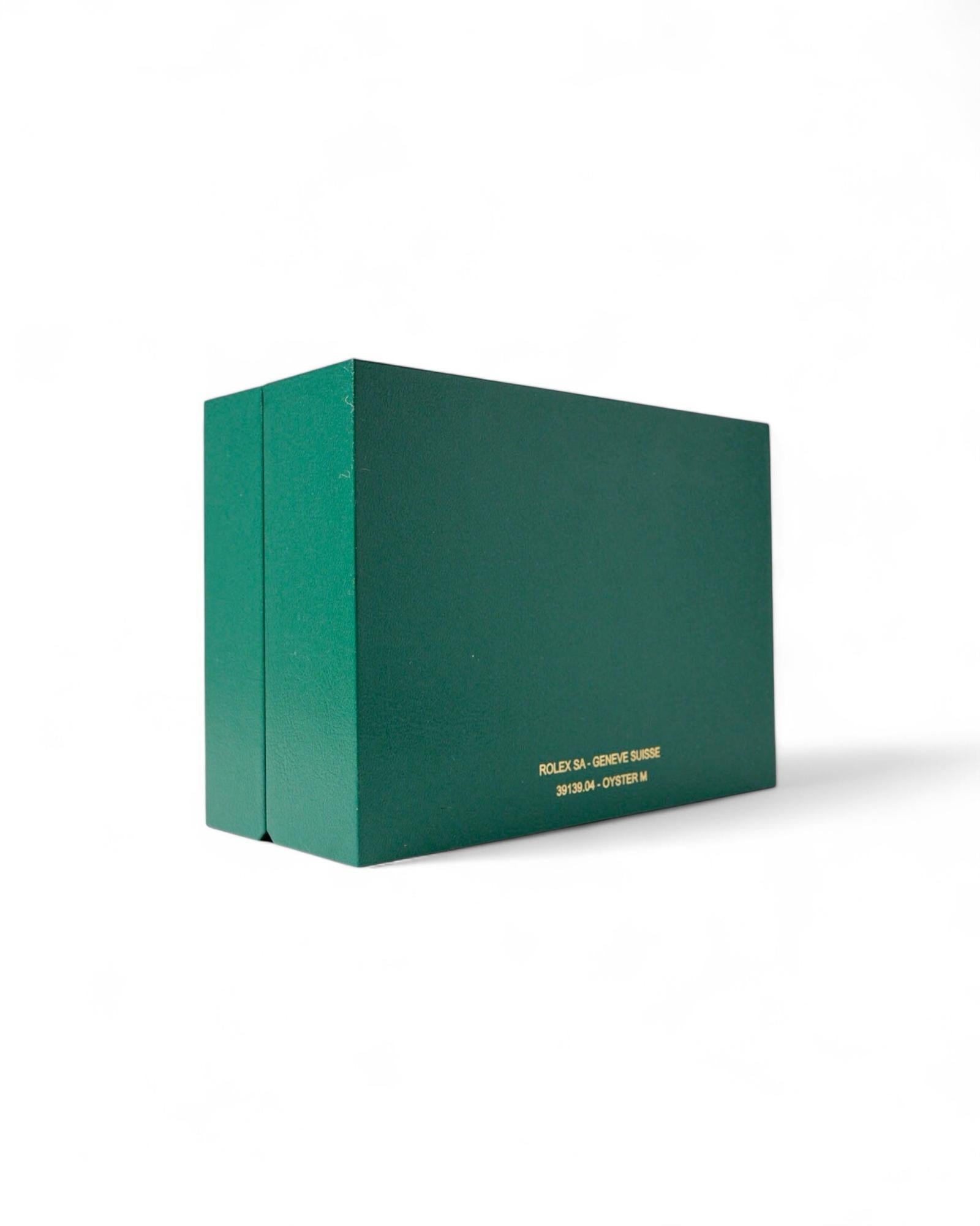 Rolex Oyster Box Small Green For Sale 5