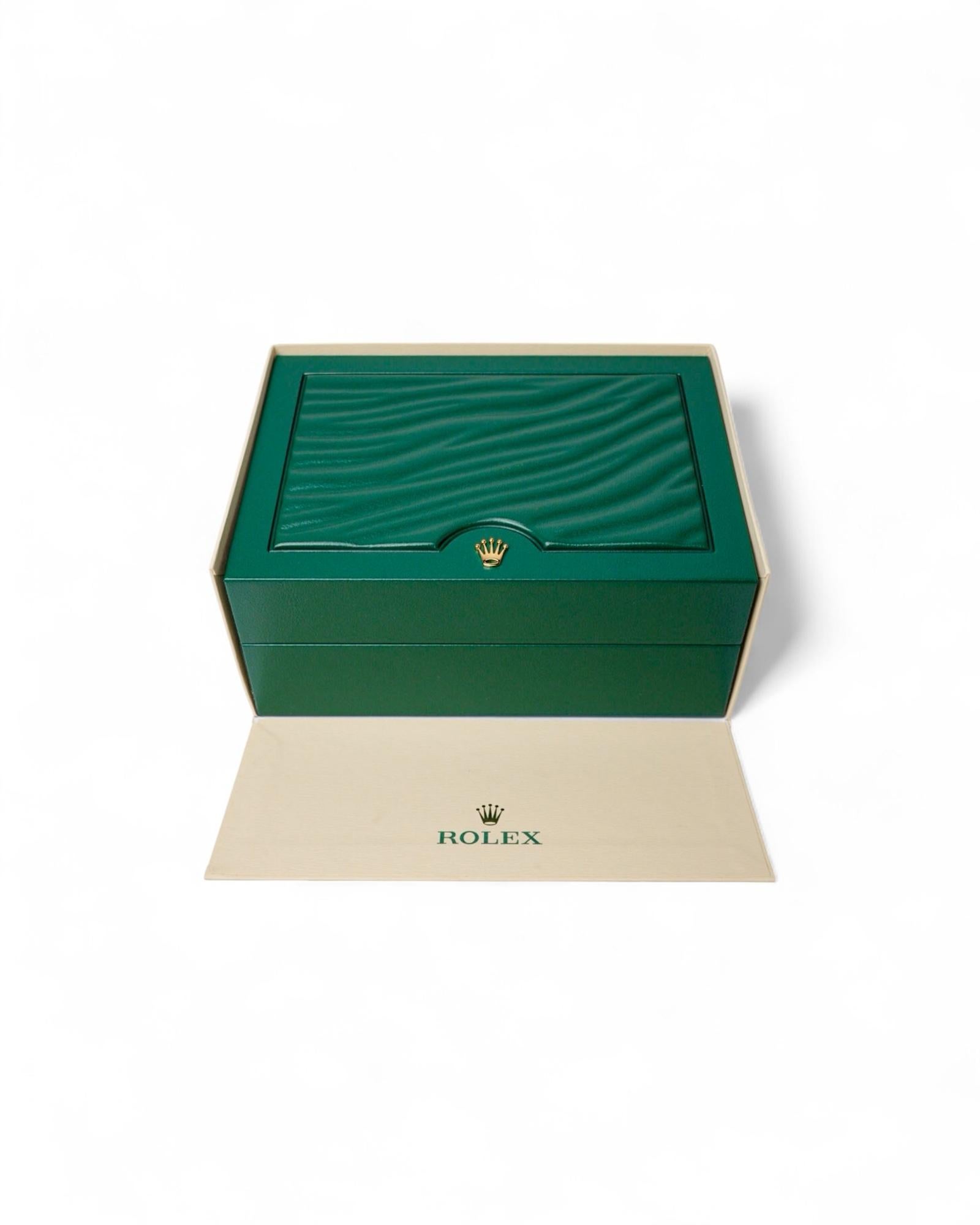 Rolex Oyster Box Small Green For Sale 6