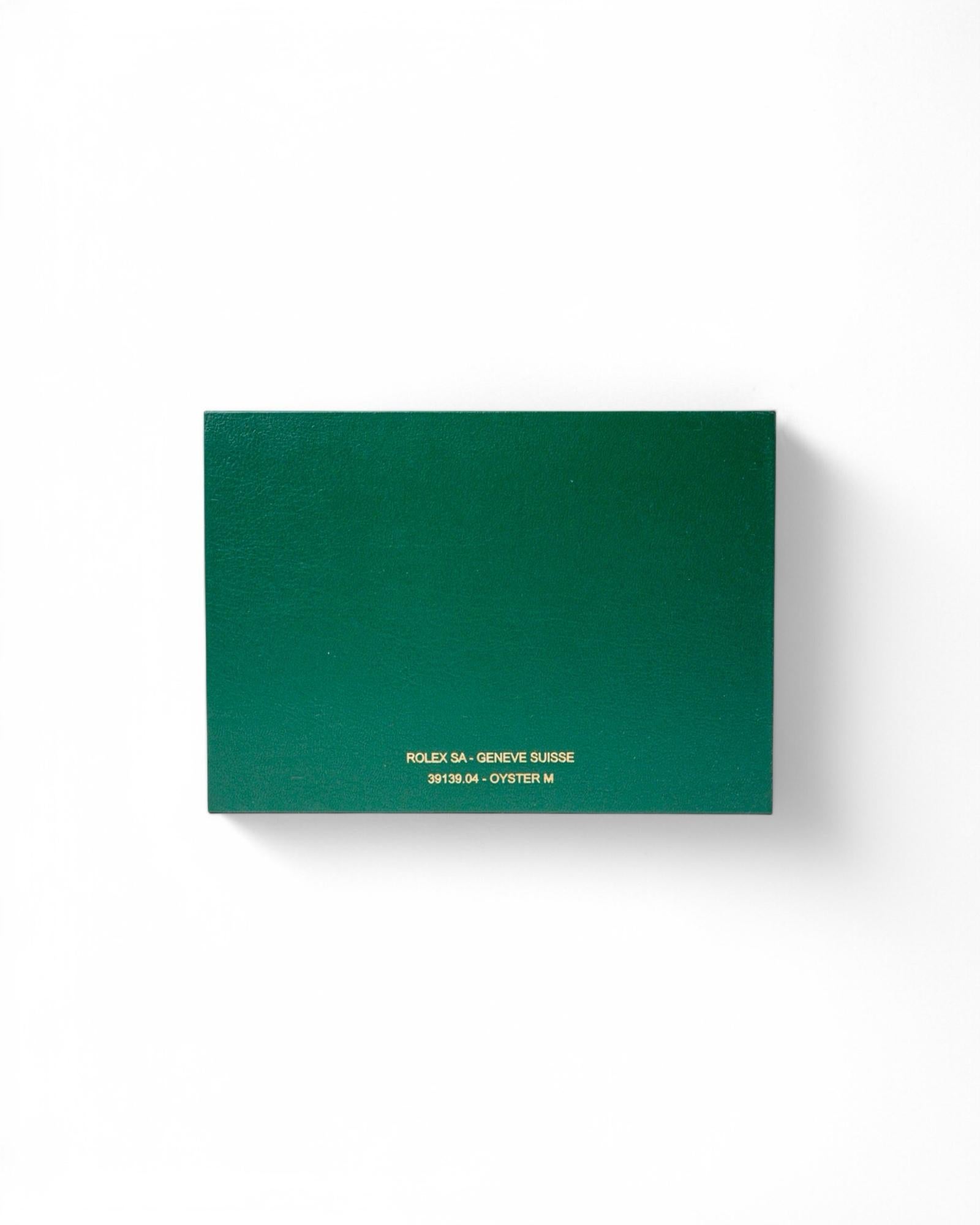 Rolex Oyster Box Small Green For Sale 7