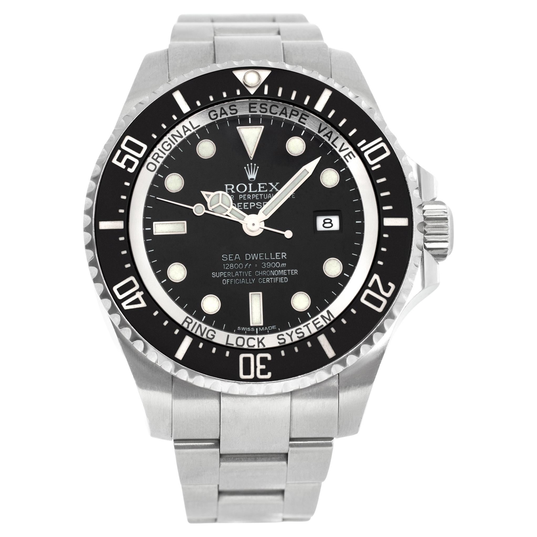 Rolex Sea-Dweller 116660 in stainless steel 44mm automatic watch