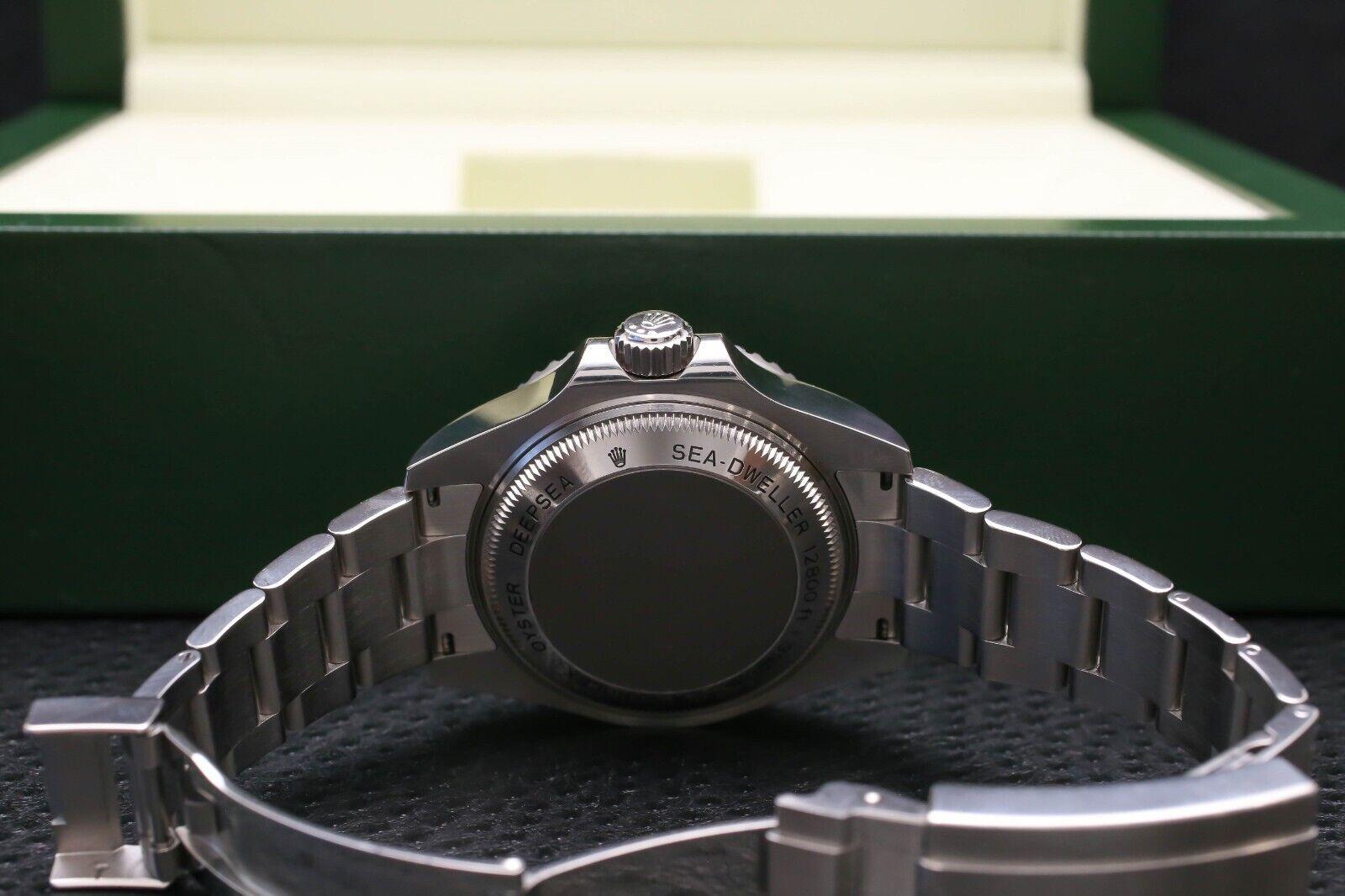 Rolex Sea-Dweller 116660 Stainless Steel Oyster Bracelet, Box & Papers For Sale 3