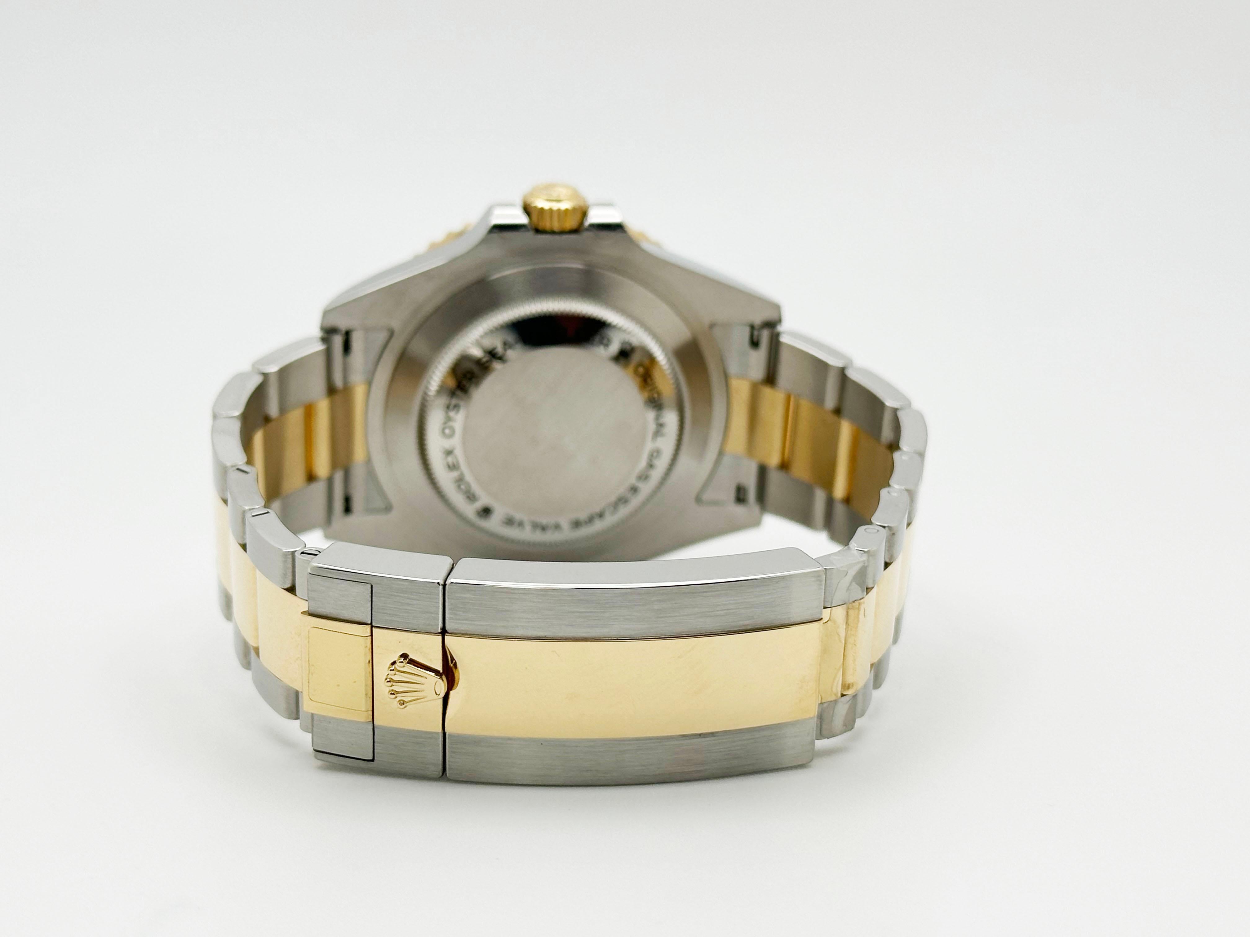 Uomo Rolex Sea Dweller 126603 Oro giallo 18 carati Acciaio Scatola Carta 43mm in vendita