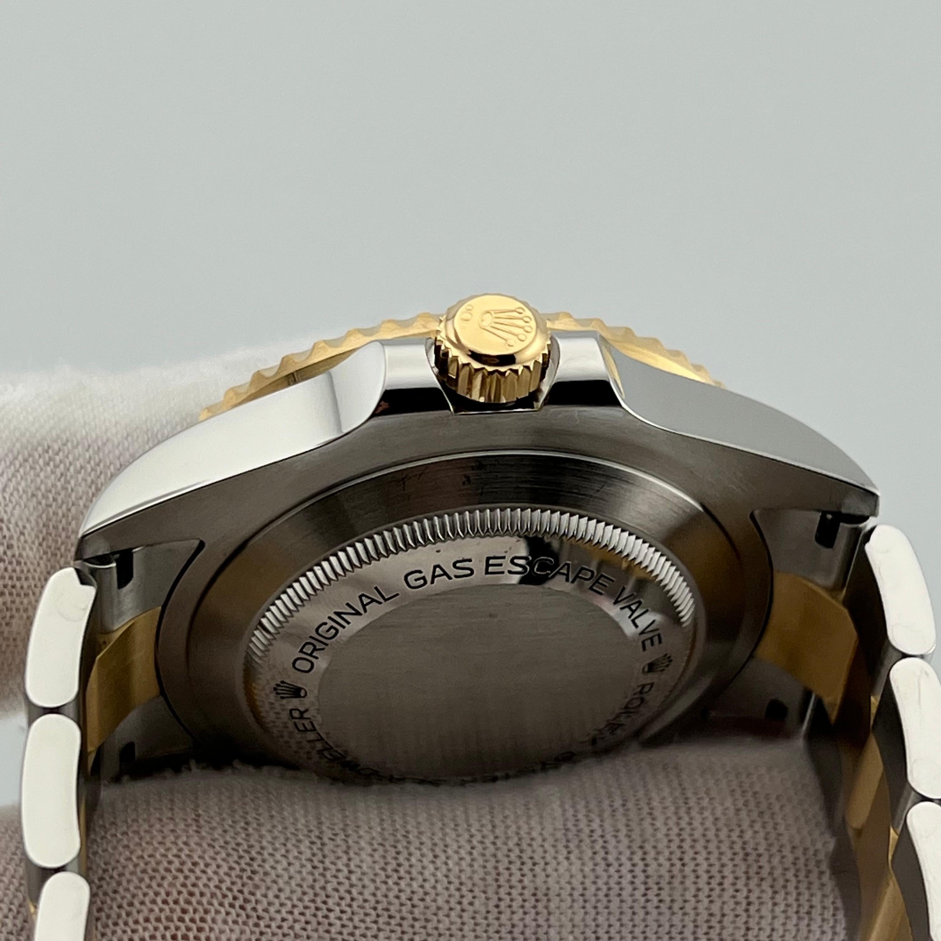 Rolex Sea Dweller 126603 43mm Black Ceramic 18K Yellow Gold Steel Box Paper 2