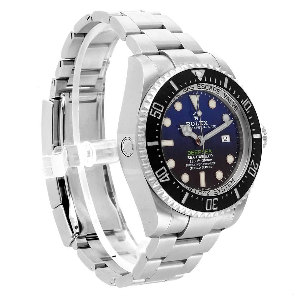 Men's Rolex Sea-Dweller 126660, Blue Dial, Certified and Warranty For Sale