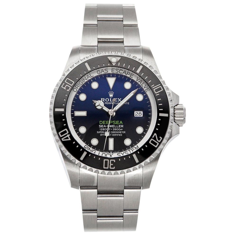 Rolex Sea-Dweller 126660, Blue Dial, Certified and Warranty For Sale