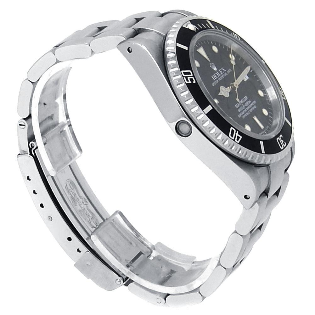 Men's Rolex Sea-Dweller 16600, Black Dial, Certified and Warranty