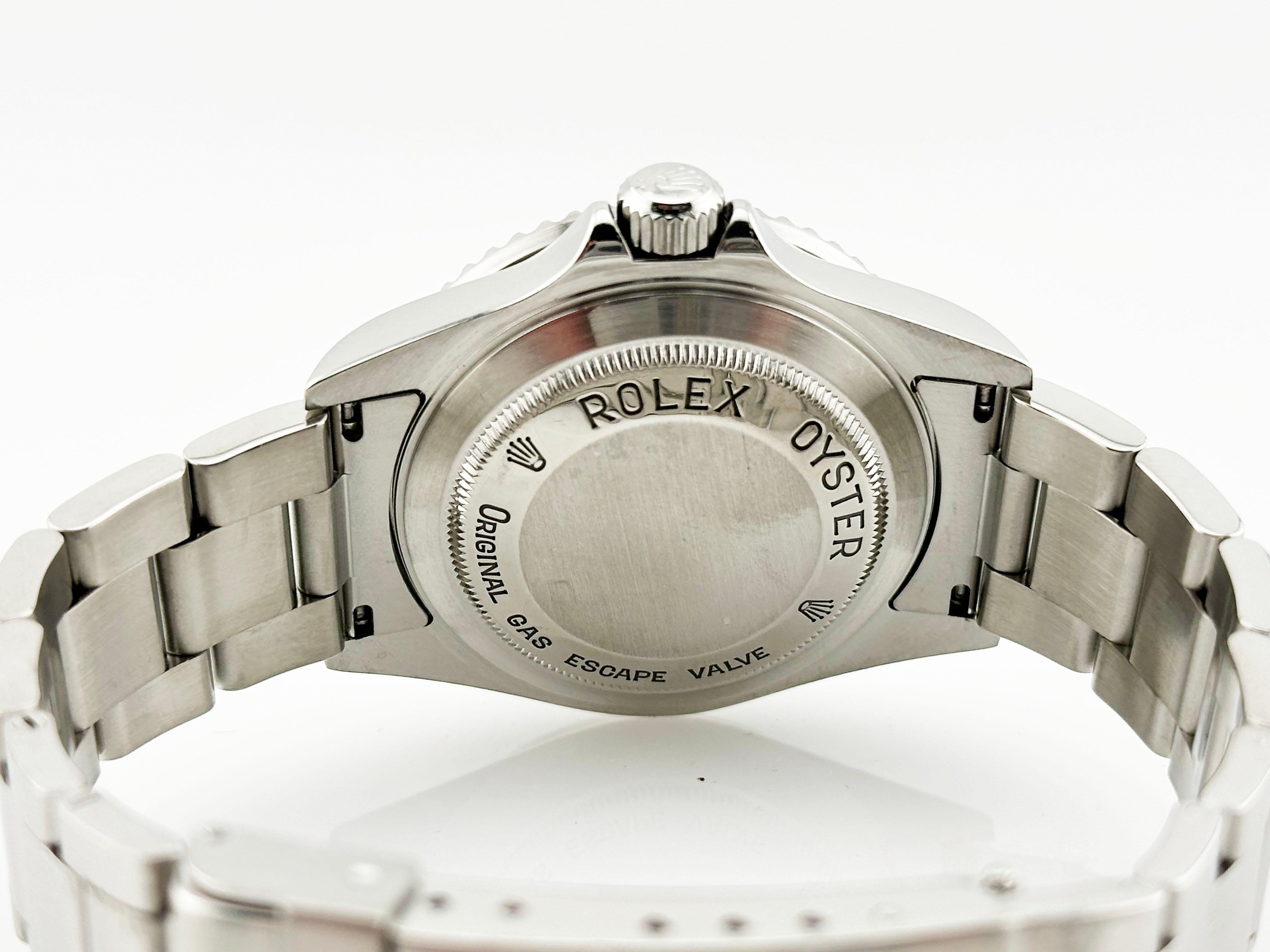 Rolex Sea Dweller 16600 40mm Schwarzes Zifferblatt aus Edelstahl 2007 2