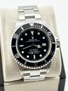 Rolex Sea Dweller 16600 40mm Schwarzes Zifferblatt aus Edelstahl 2007
