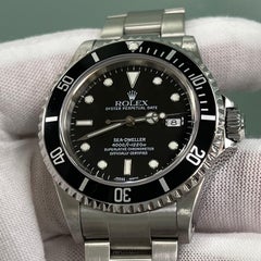 Rolex Sea Dweller 16600 40mm Esfera Negra Acero Inoxidable Caja Papel 2003