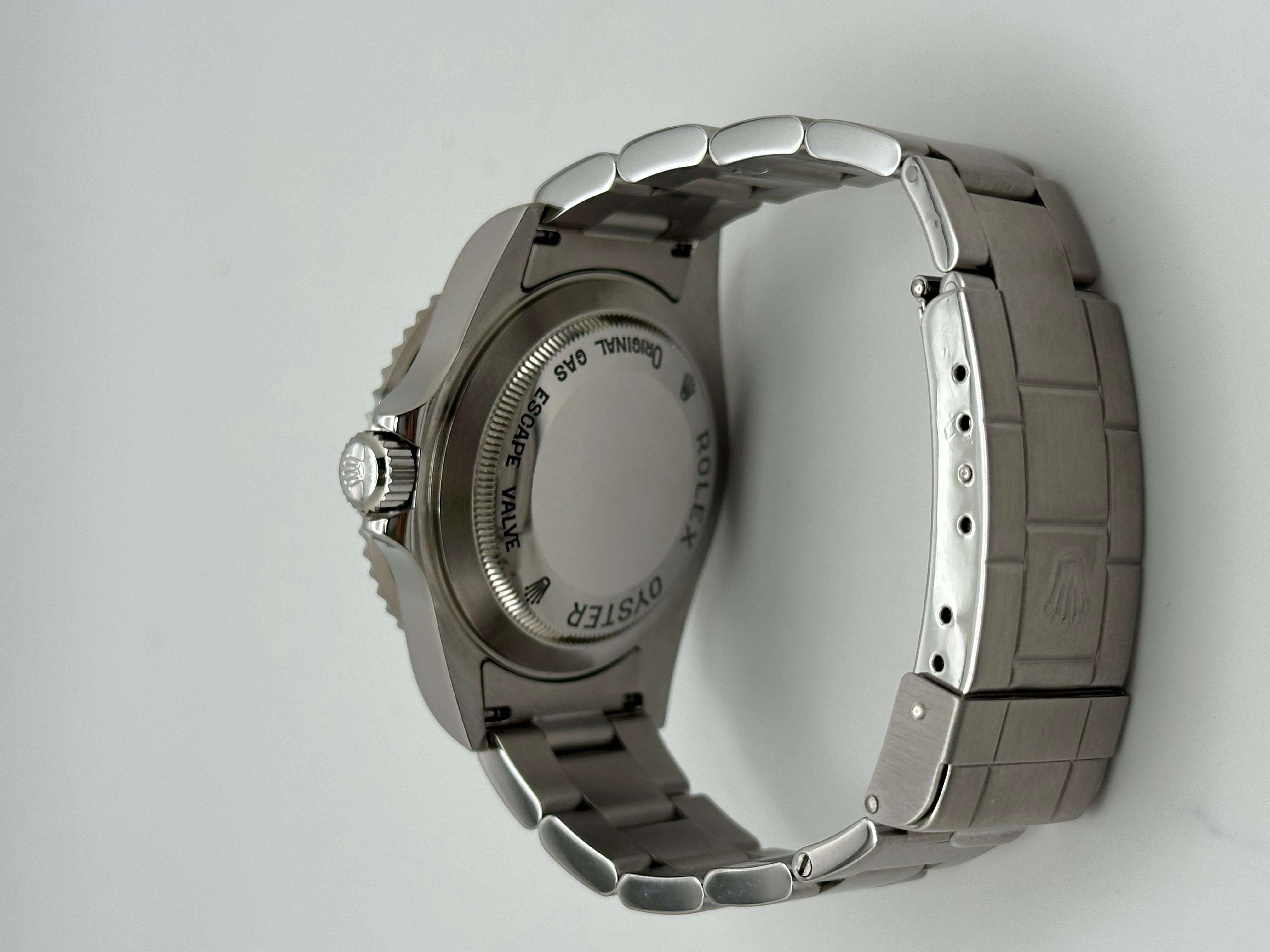Rolex Sea Dweller 16600 40mm Acero Inoxidable Negro 2005 Caja Papel 6