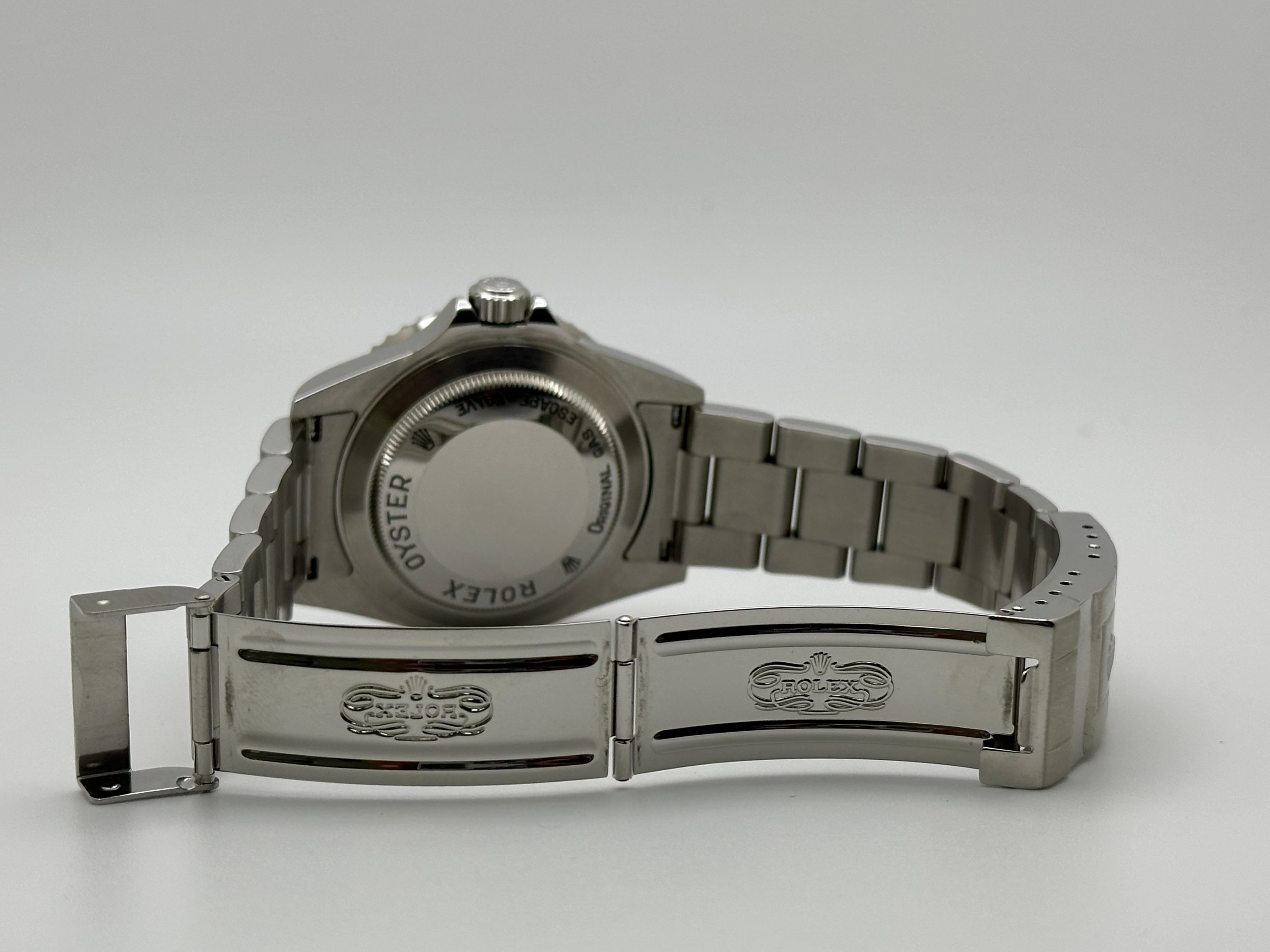 Rolex Sea Dweller 16600 40mm Acero Inoxidable Negro 2005 Caja Papel 7