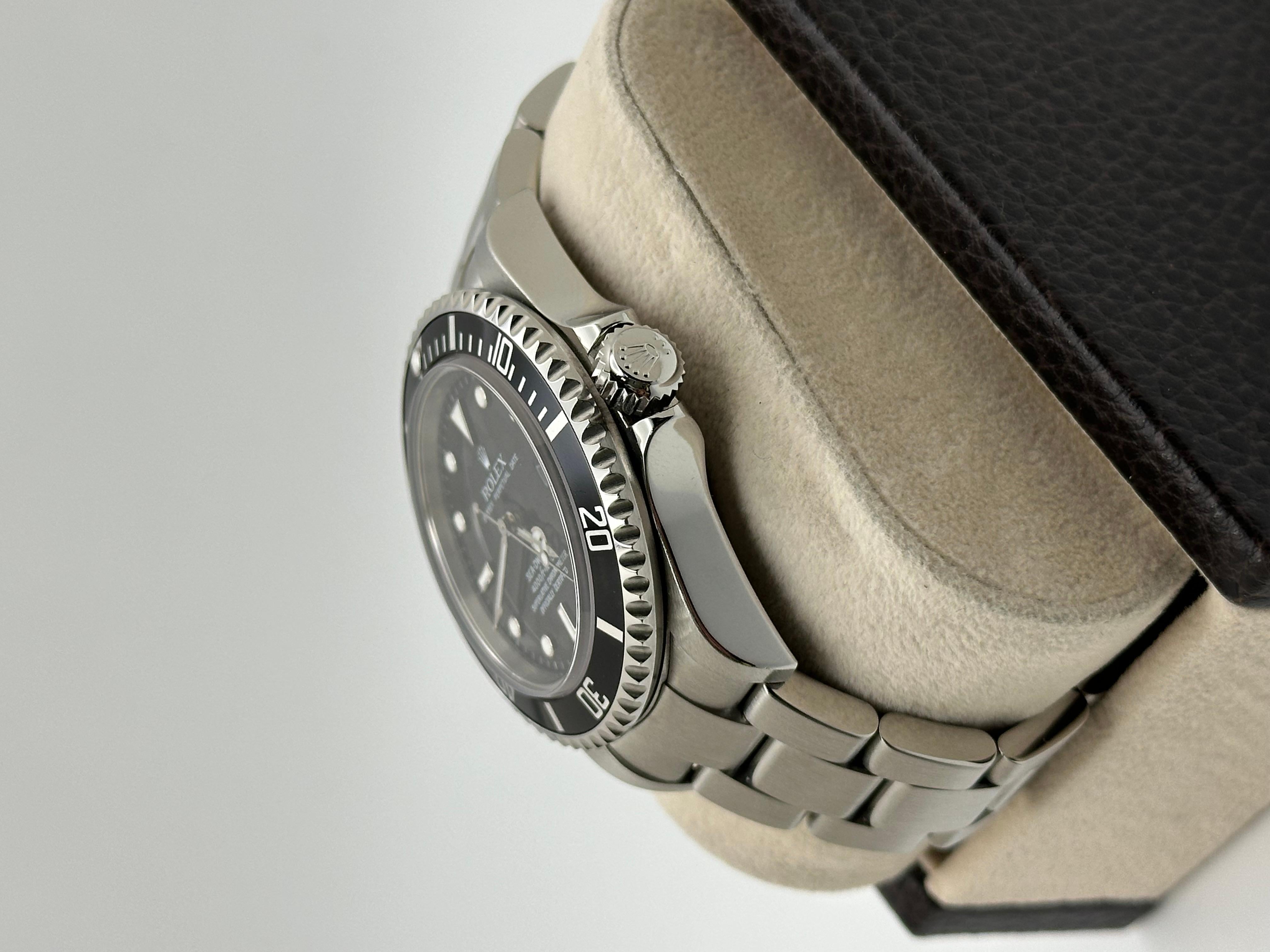 Rolex Sea Dweller 16600 40mm Acero Inoxidable Negro 2005 Caja Papel 3