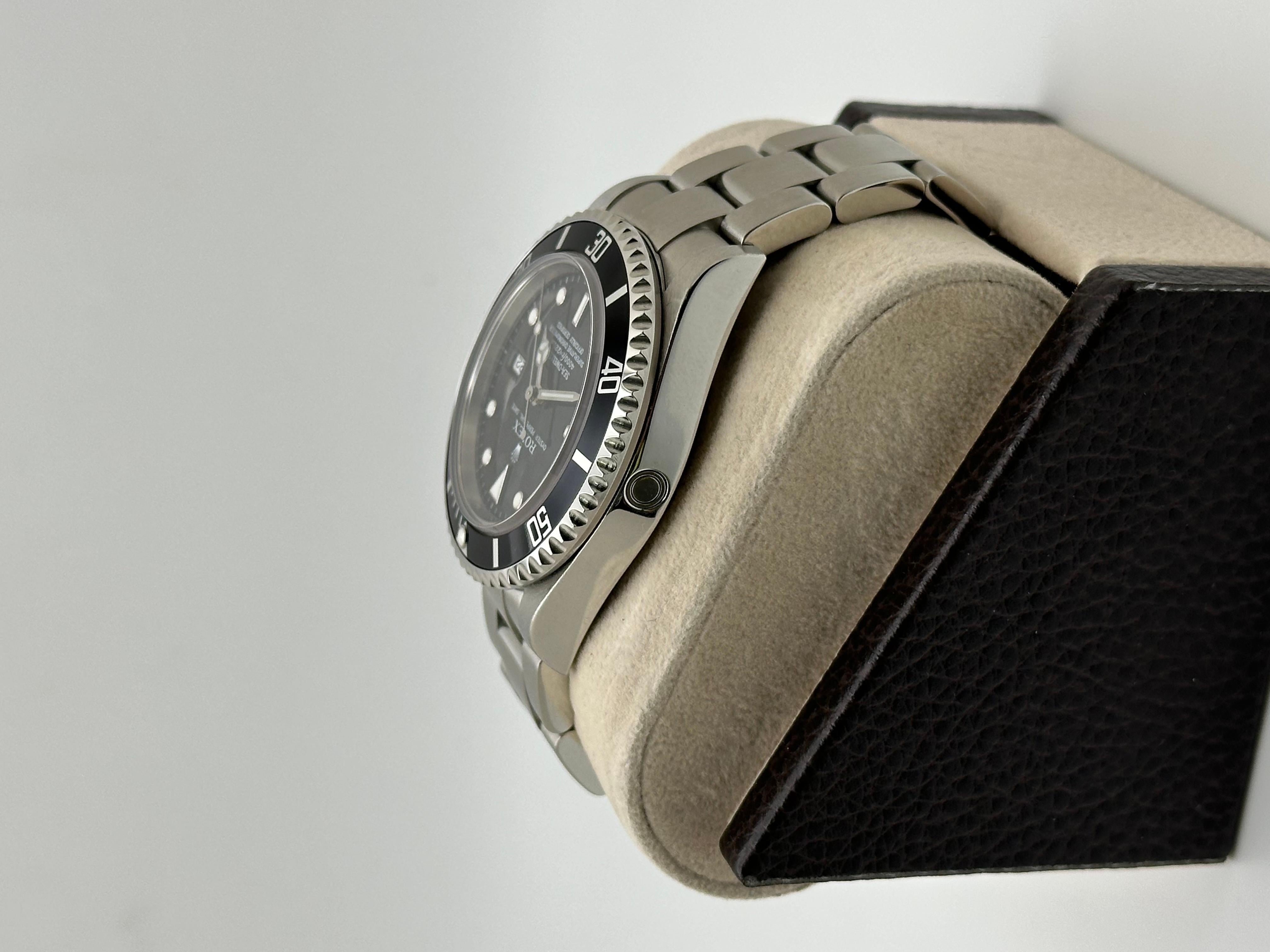 Rolex Sea Dweller 16600 40mm Acero Inoxidable Negro 2005 Caja Papel 4