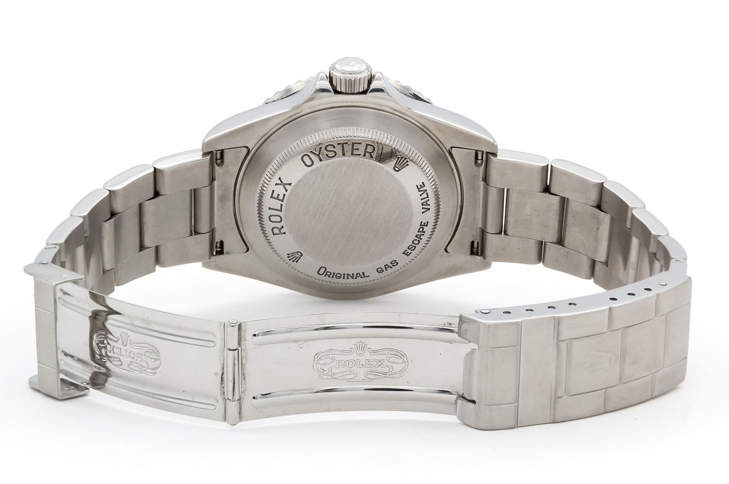 Men's Rolex Sea-Dweller 16600 40mm Stainless Steel Sport 4000ft No Holes