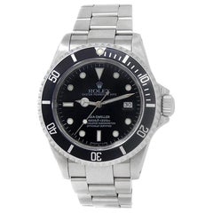 Used Rolex Sea-Dweller 16600, Black Dial, Certified and Warranty