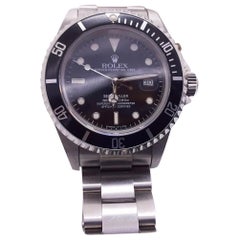 Retro Rolex Sea-Dweller 16600, Black Dial, Certified and Warranty