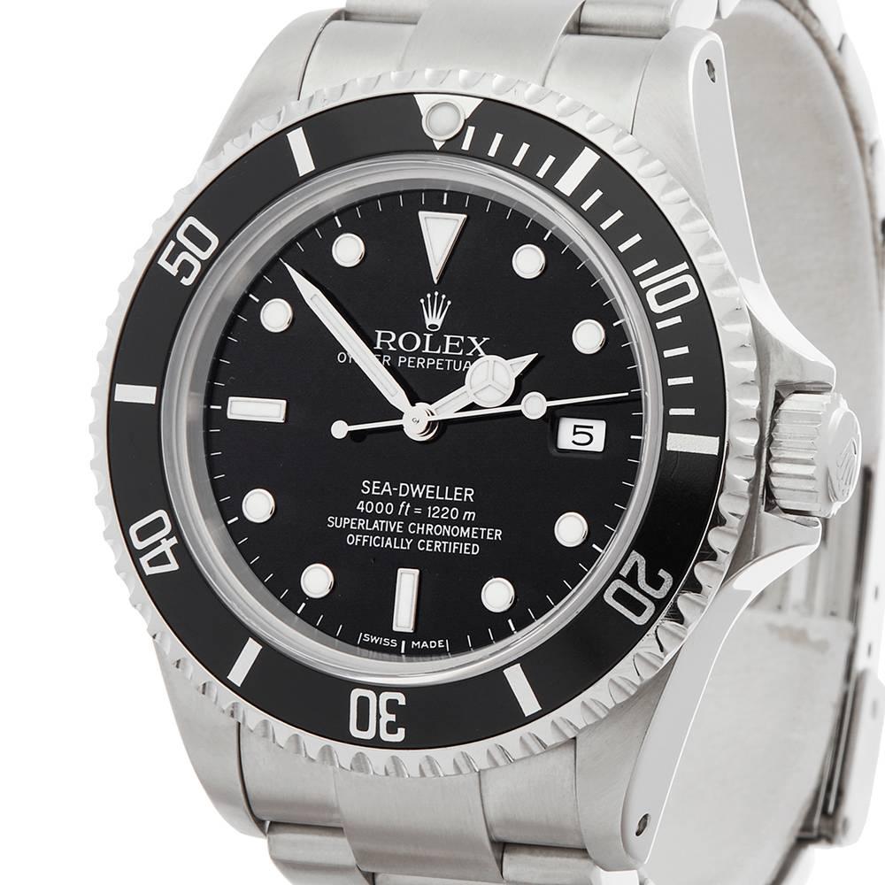 rolex sea dweller 16600