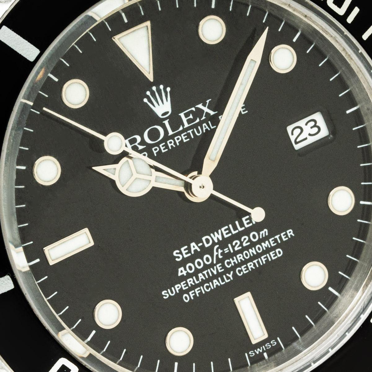 rolex sea dweller 16600