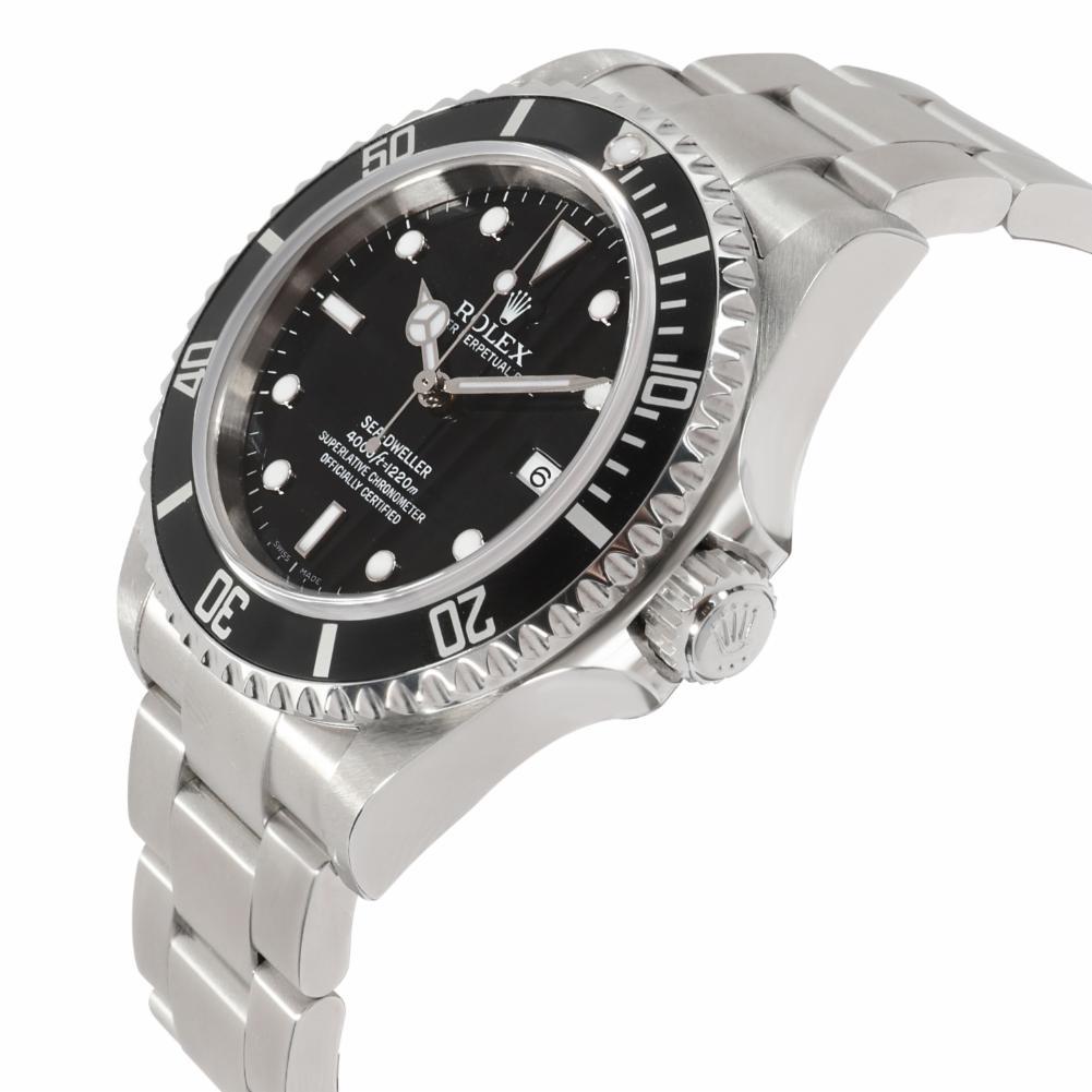 Modern Rolex Sea-Dweller 16600 Men's Watch in Stainless Steel For Sale