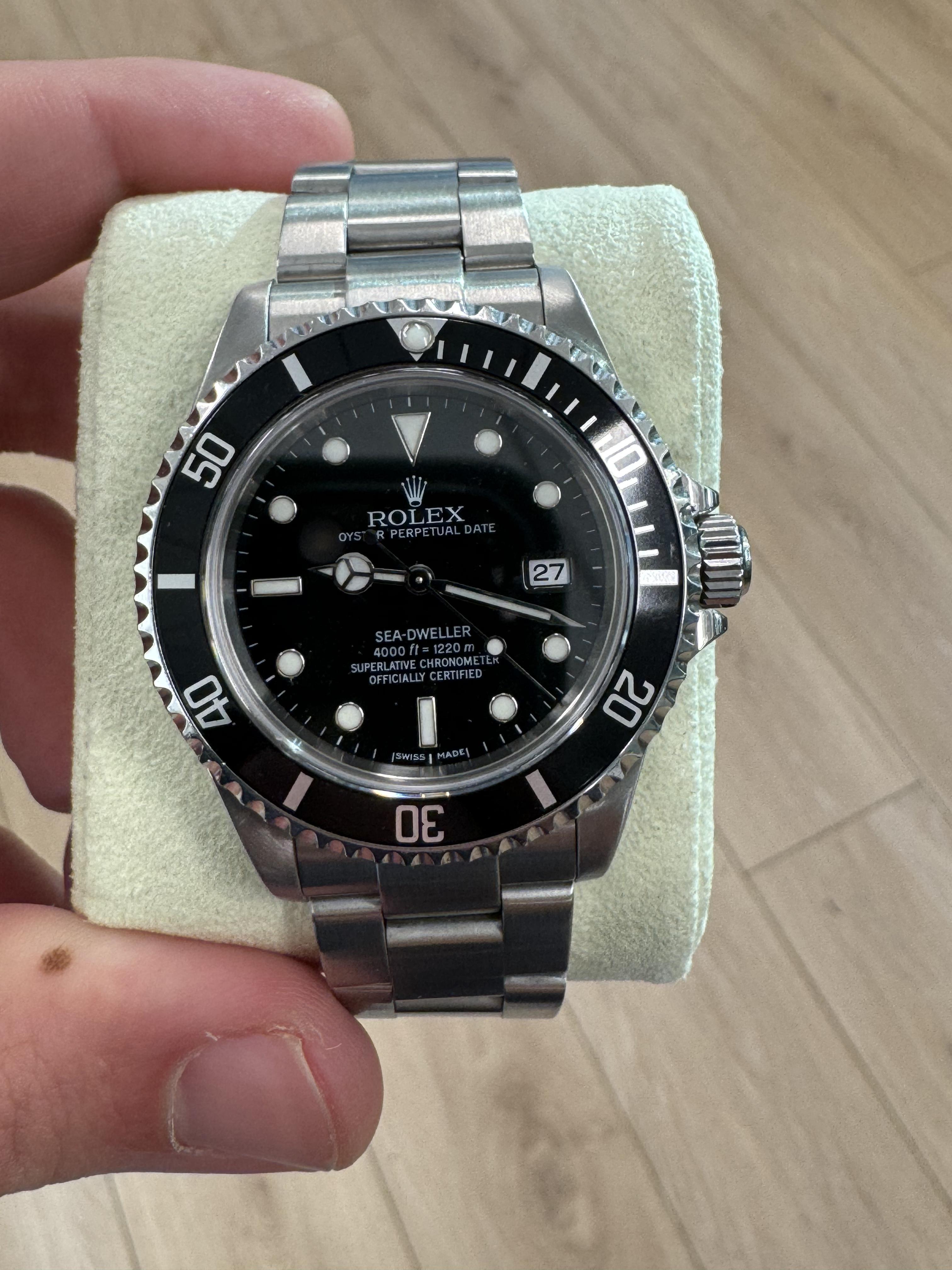 Men's Rolex Sea-Dweller 16600-T Mint For Sale