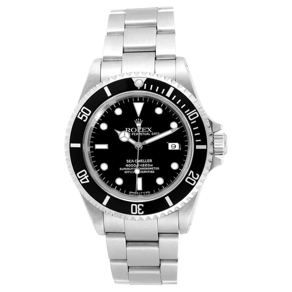 NEW Rolex Sea Dweller 16600 Y Series 2002 Wristwatch Full Set
