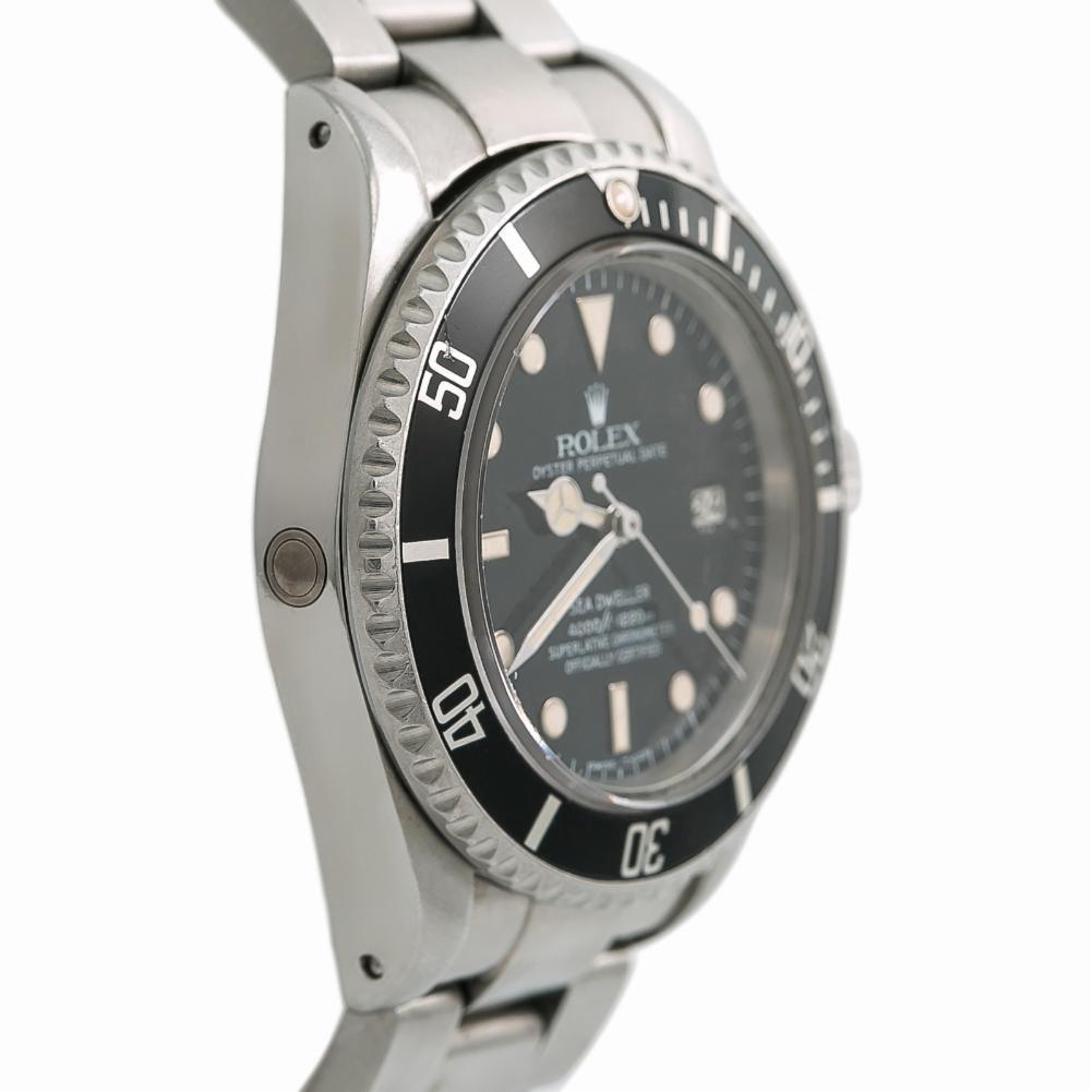 Rolex Sea-Dweller Reference #:16660. Rolex Sea-Dweller Vintage 16660 Spider Dial Men's Vintage Automatic Watch 40MM. Verified and Certified by WatchFacts. 1 year warranty offered by WatchFacts.

