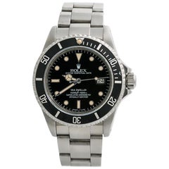 Retro Rolex Sea-Dweller 16660, Black Dial, Certified and Warranty