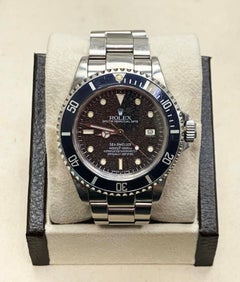 1984 Vintage Rolex Sea Dweller 16660 Stardust Rare MK3 Dial Stainless Unpolished