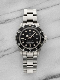 Rolex Sea-Dweller 16660 Triple Six Tiffany & Co Dial Steel Automatic 40mm