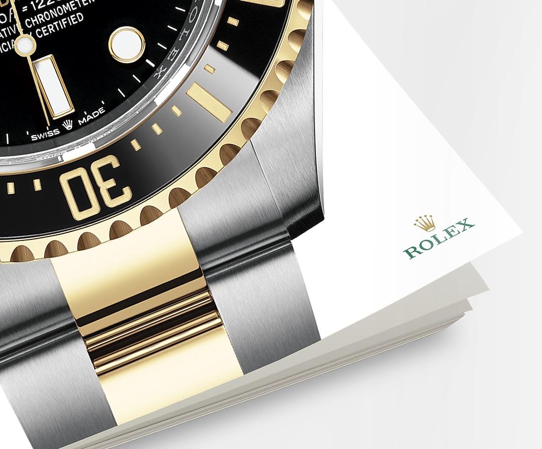 Men's Rolex Sea-Dweller, 18k YG/SS, Black, Ref# 126603, Unworn, Watch, 2022 For Sale