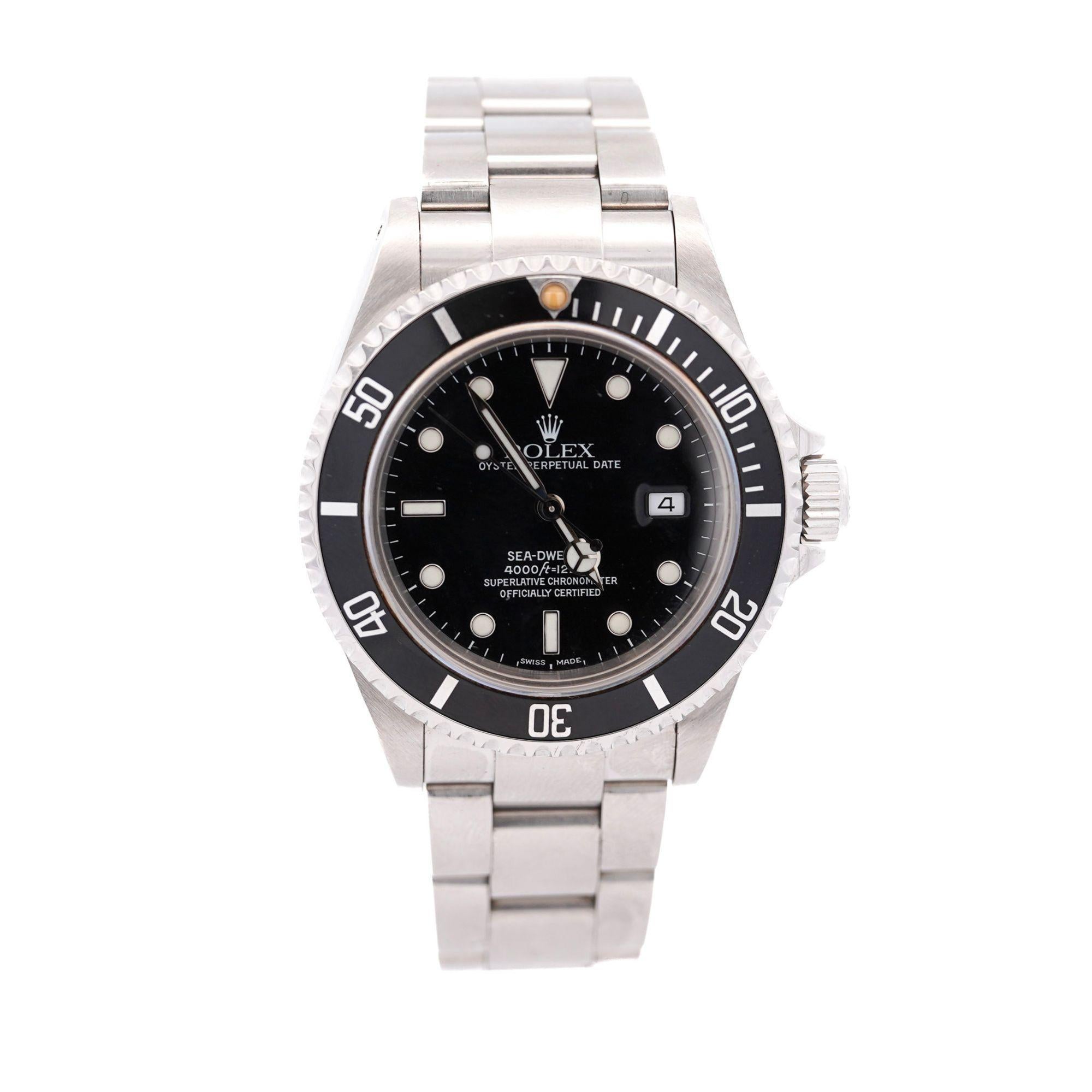 Rolex Montre Sea-Dweller 40mm Réf. 16600 en vente 3