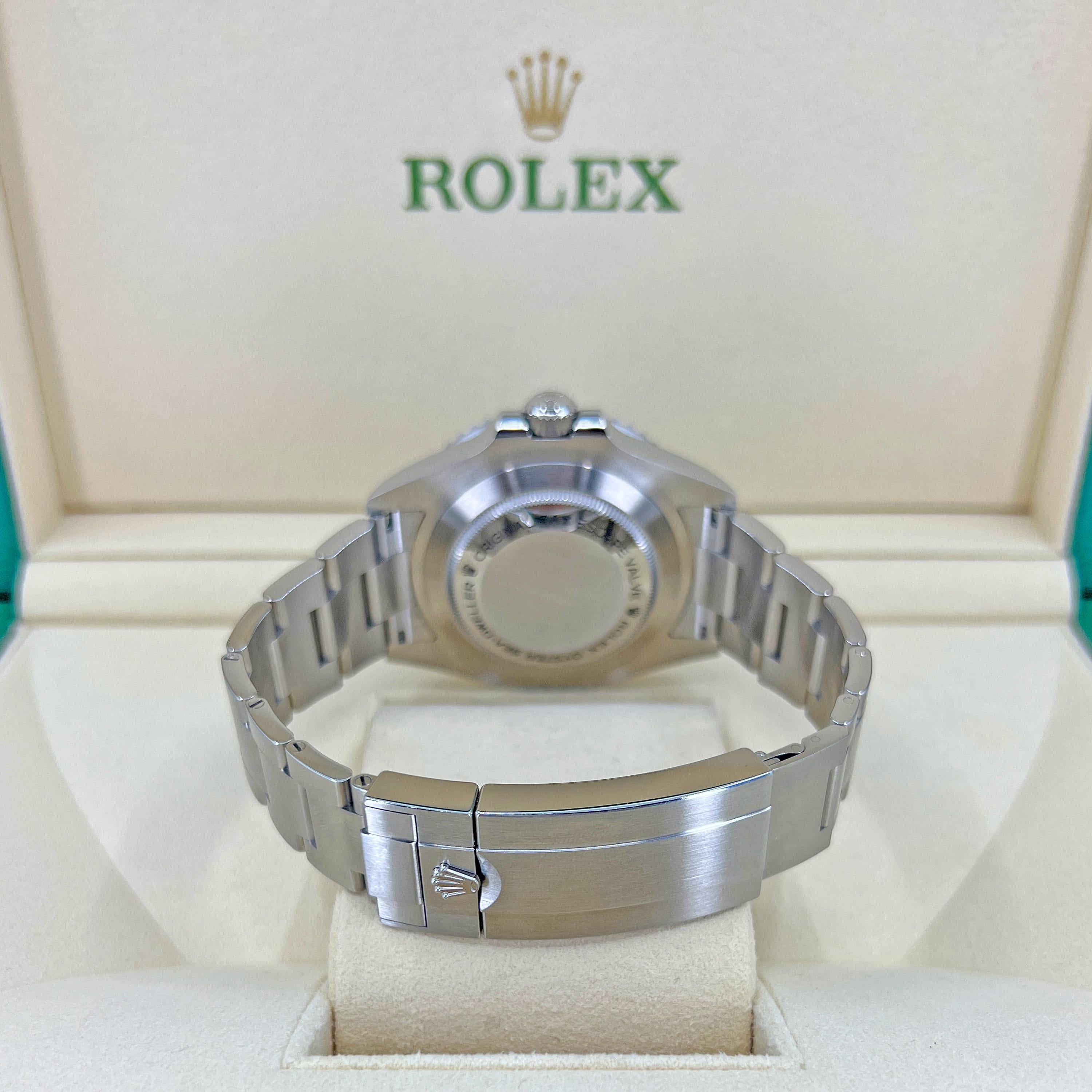 Rolex Sea-Dweller, Stainless Steel, Black, 126600, Unworn Watch, 2022 For Sale 3