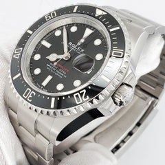 Rolex Sea-Dweller 43mm Red Line Black 50th Anniversary Watch 126600 Box Papers