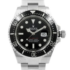 Rolex Sea Dweller Red Line Steel Ceramic Black Dial Automatic Watch 126600