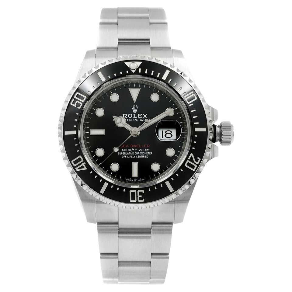 Rolex Sea Dweller Deepsea James Cameron Blue Dial Steel Ceramic Watch ...