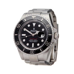 Montre-bracelet Rolex Sea-Dweller 50ème Anniversaire Texte Rouge Acier inoxydable 126600