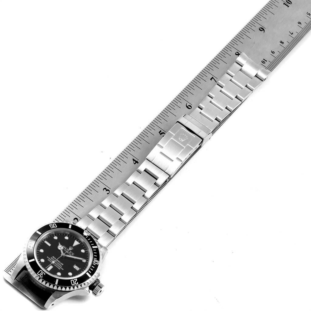 Rolex Sea-Dweller Black Dial Automatic Steel Men’s Watch 16600 For Sale 7