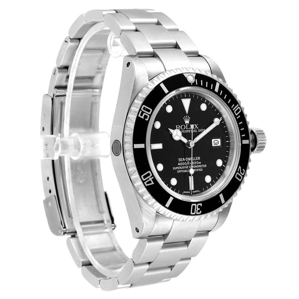 Men's Rolex Sea-Dweller Black Dial Automatic Steel Men’s Watch 16600 For Sale