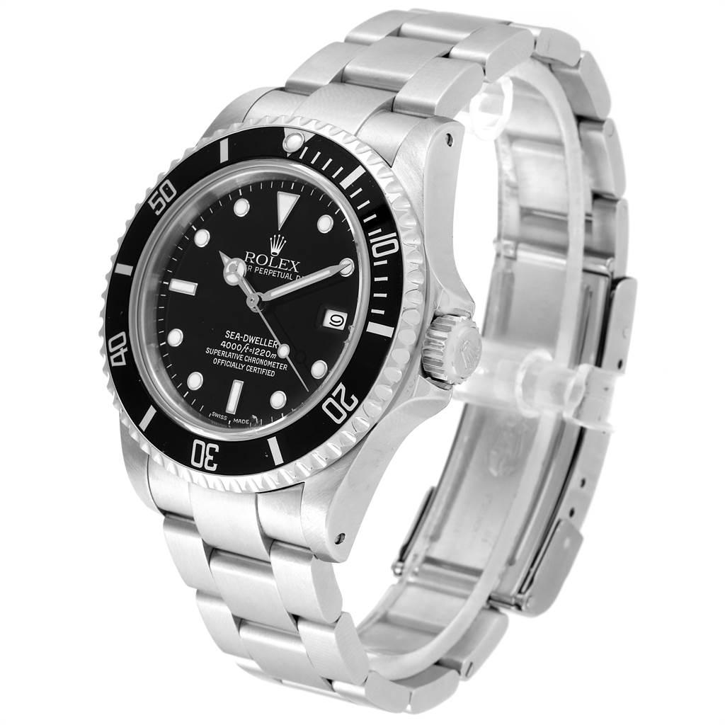 Rolex Sea-Dweller Black Dial Automatic Steel Men’s Watch 16600 For Sale 1