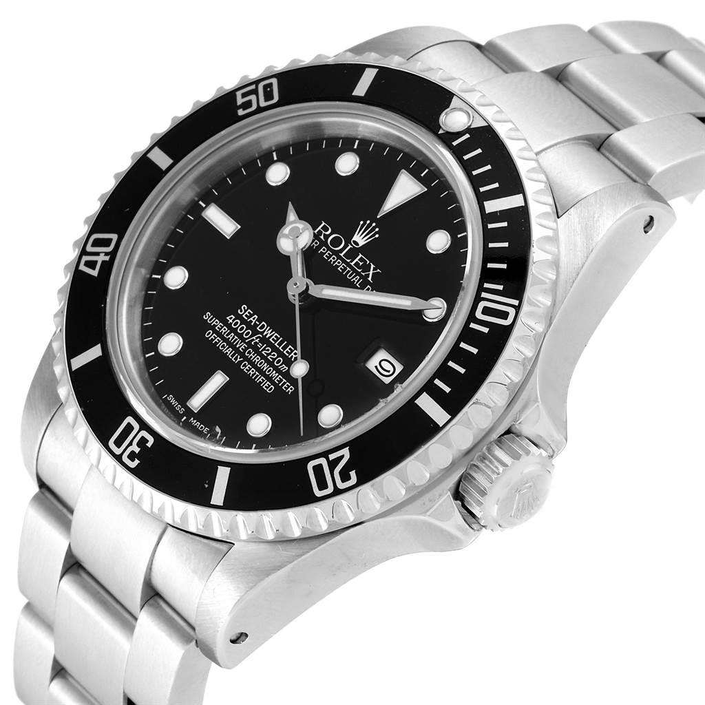 Rolex Sea-Dweller Black Dial Automatic Steel Men’s Watch 16600 For Sale 2