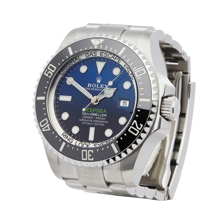 Rolex Sea-Dweller Deep Sea 126660 Men's Stainless Steel James Cameron ...