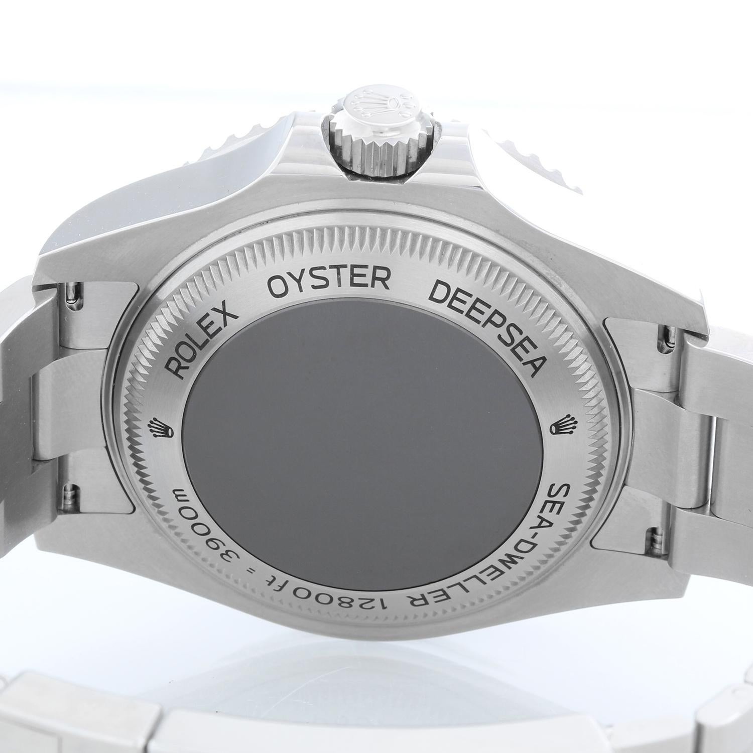 Rolex Sea Dweller-Deep Sea Blue 116660 Men's Watch James Cameron In New Condition In Dallas, TX