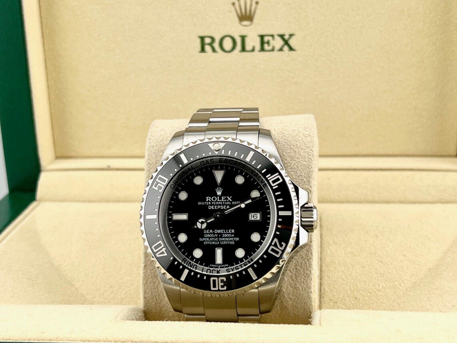Rolex Sea Dweller Deepsea 116660 44mm Black Ceramic Stainless Steel 3