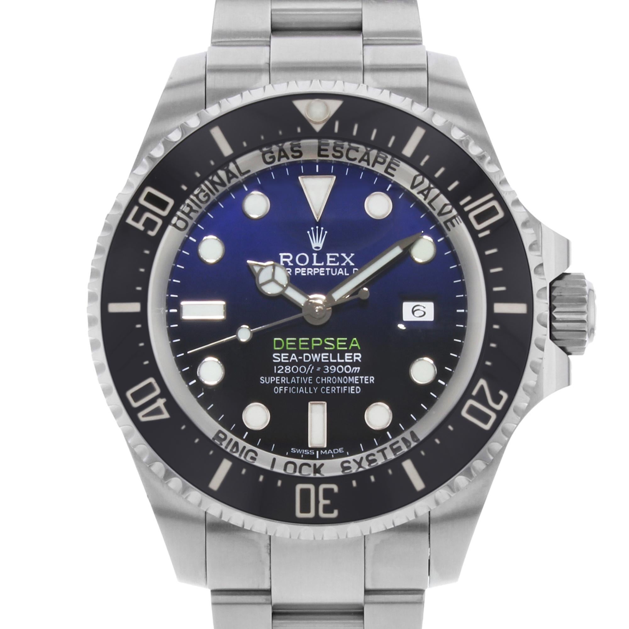 Rolex Sea-Dweller Deepsea 116660 Cameron Steel Ceramic Automatic Mens Watch