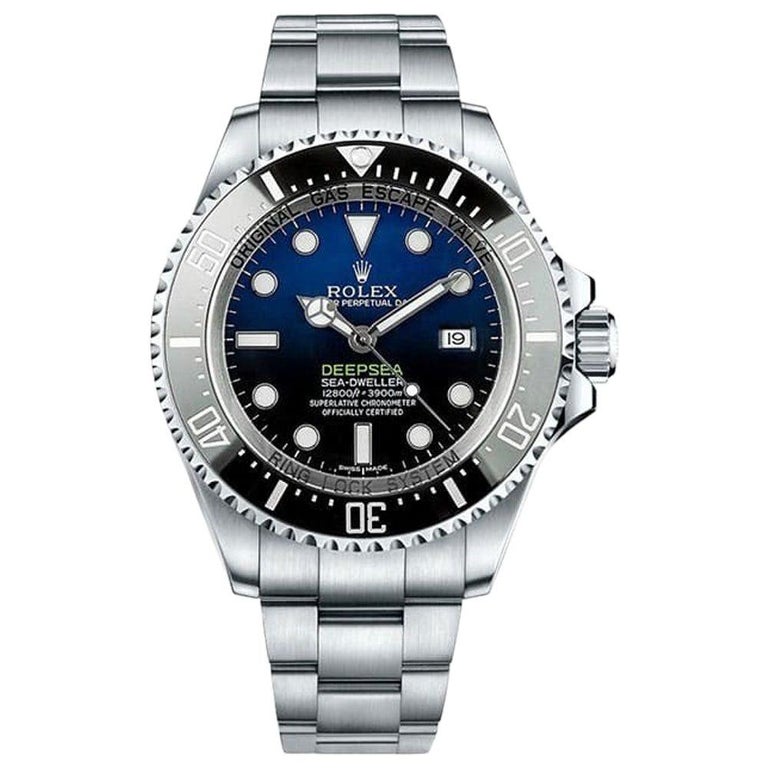 Rolex Sea-Dweller Deepsea 116660 James Cameron Automatic Watch Box and  Papers at 1stDibs | rolex deepsea james cameron for sale, rolex james  cameron, sea dweller 116660
